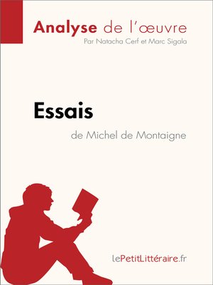 cover image of Essais de Michel de Montaigne (Analyse de l'oeuvre)